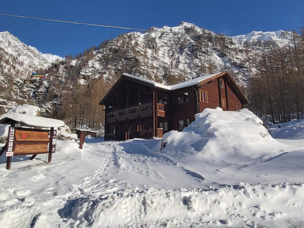 Chalet Rosa Dei Monti Piamprato Экстерьер фото