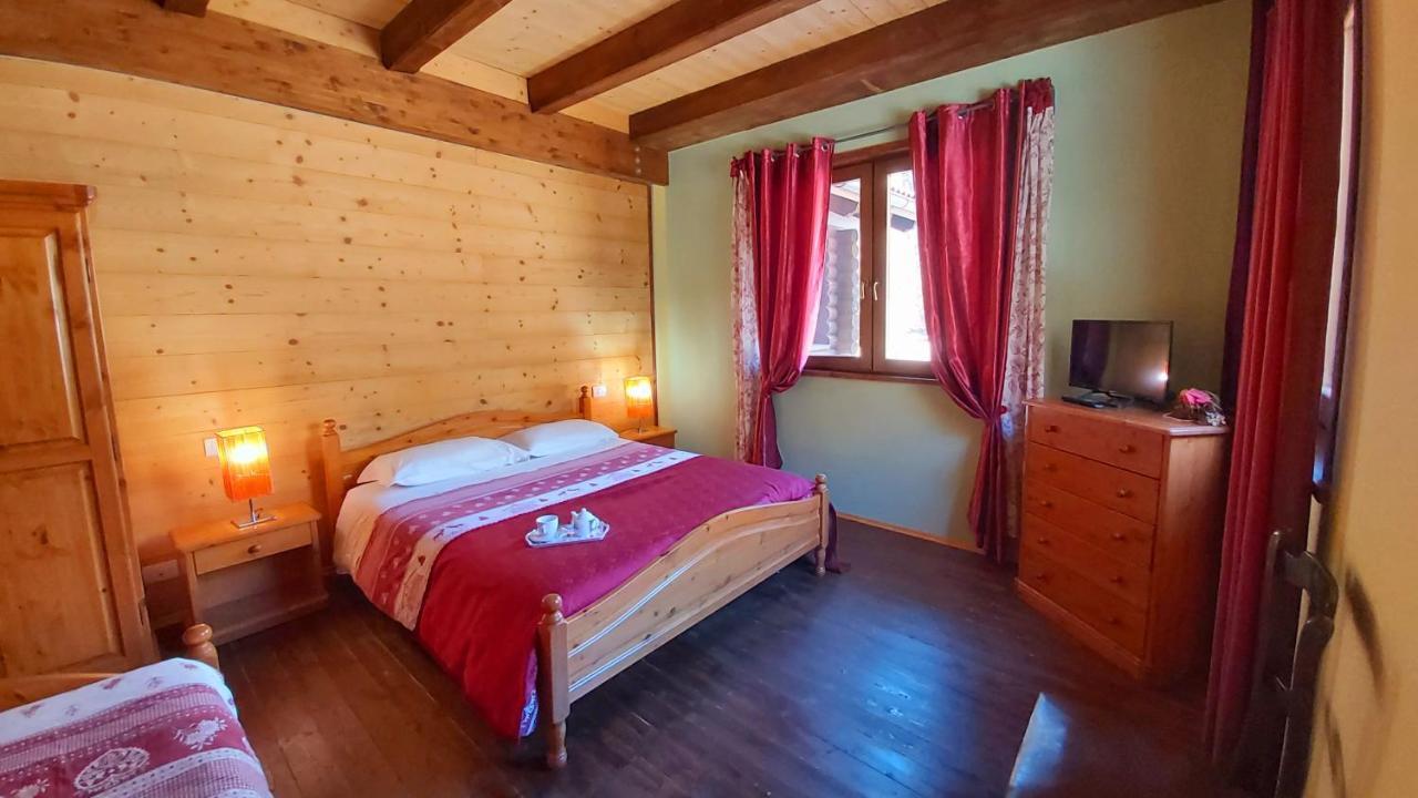 Отель Chalet Rosa Dei Monti Valprato Soana Экстерьер фото