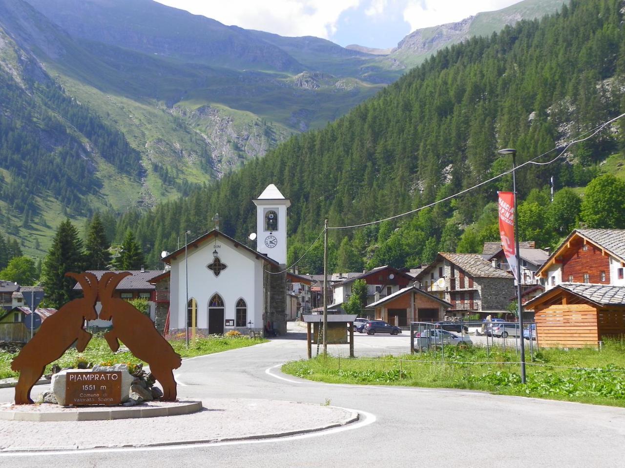 Отель Chalet Rosa Dei Monti Valprato Soana Экстерьер фото