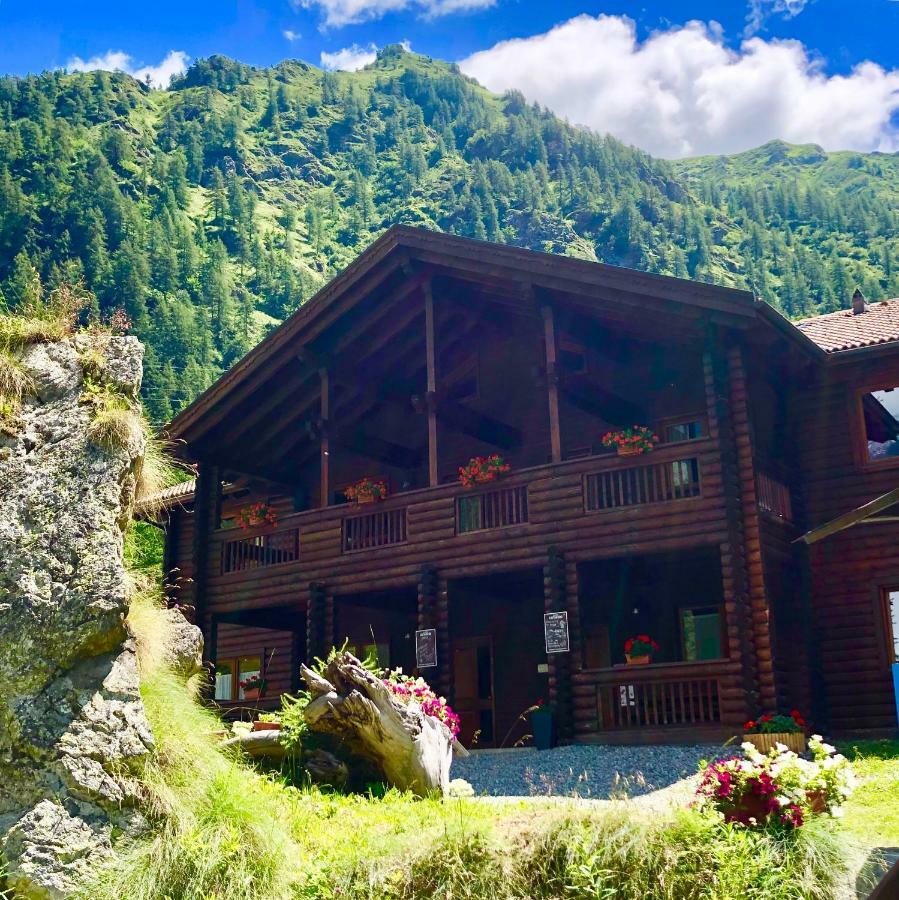 Отель Chalet Rosa Dei Monti Valprato Soana Экстерьер фото